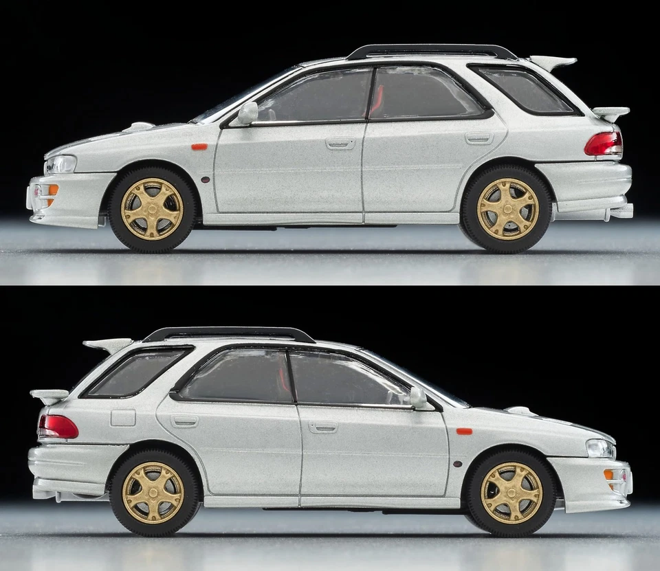 Tomica Limited Vintage Neo LV-N281c Subaru Impreza Pure Sports Wagon WRX - Image 3 of 4