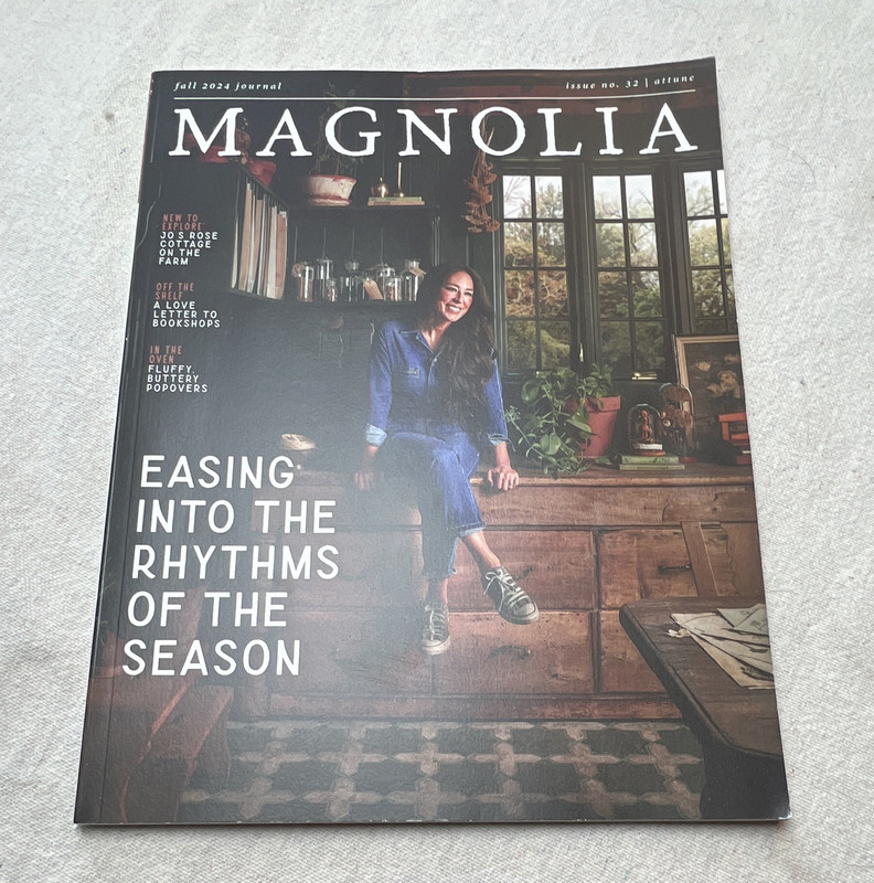 Magnolia Fall 2024 Journal Issue 32 Illustrated Home Lifestyle Home & Garden