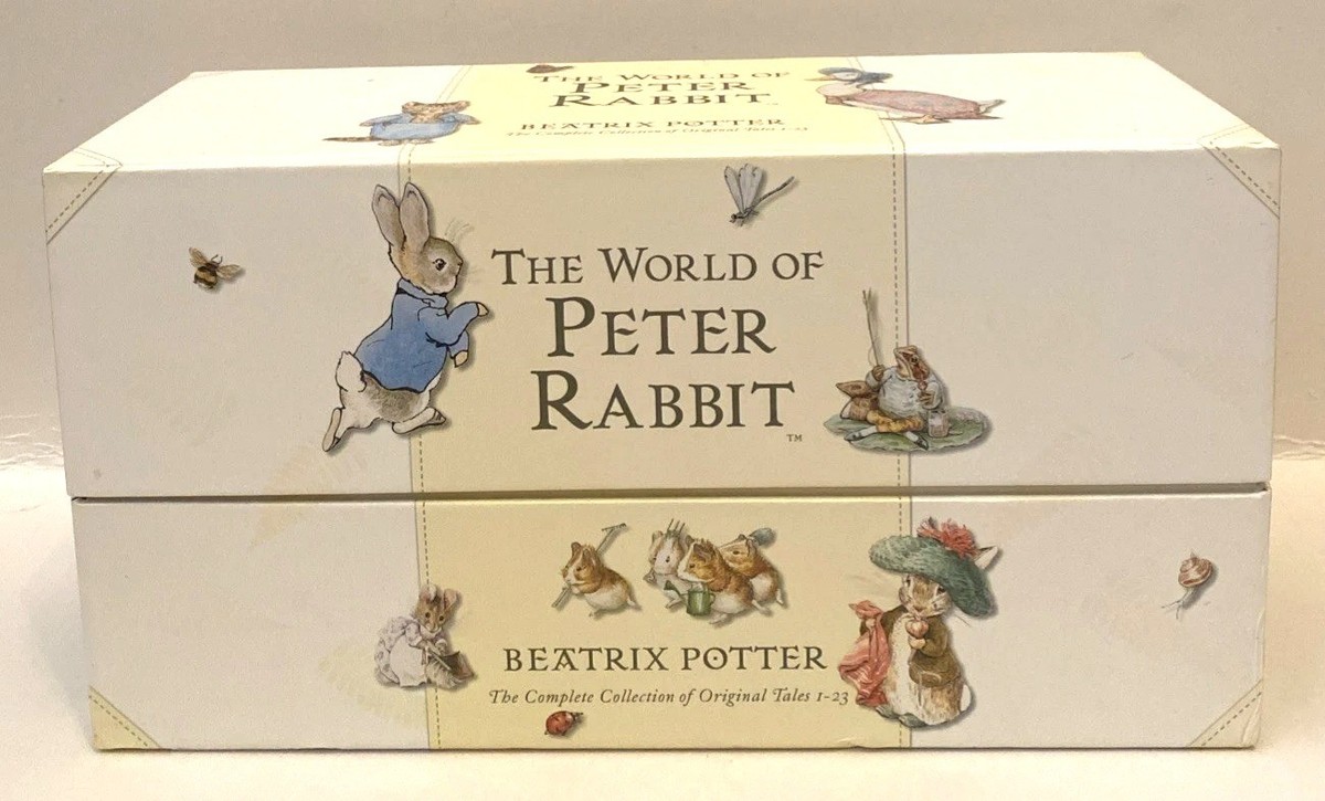 World of Peter Rabbit 23 Book Set Beatrix Potter HB Gift Box Ages