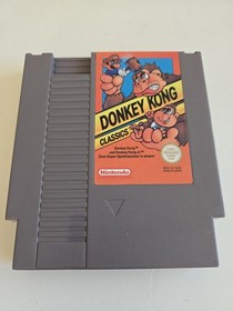 Nintendo NES Donkey Kong Classics, OVP, Anleitung, Komplett