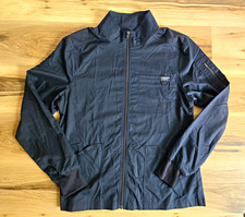 Cherokee Workwear Revolution WW320 Women's Black Zip-Front Scrub Jacket M