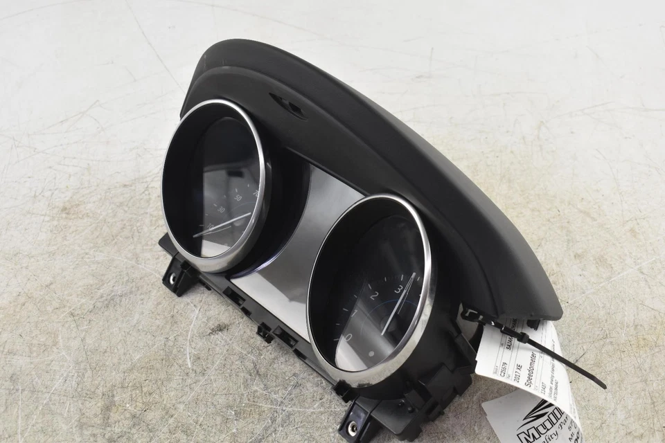 Jaguar XE 2017 velocímetro usado calibre HX73-10849-AE 32 k millas plateado Foto 2 de 4