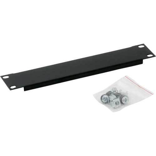 5x 10" Blindblende, 1 HE, RAL 9005 schwarz, Triton RAB-ZP-X01-C1