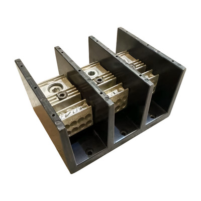 Marathon 1443560 Power Distributor Terminal Block, 600V, Line 400-6, Load 2-14