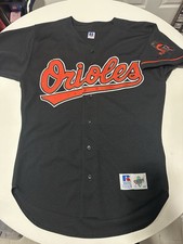 Russell Baltimore Orioles blank home Jersey Sz 44 L gift robinson palmer ripken