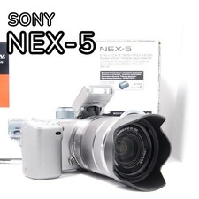 Includes original box fully operational SONY NEX 5 Silver Lens Kit with Flash