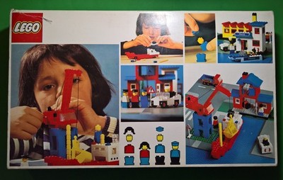 LEGO SYSTEM 364 Hafenanlage ( Unvollständig ) mit OVP [1975]
