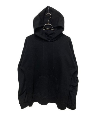 Simone Rocha Drawstring Hoodie Black Size L Made in Portugal