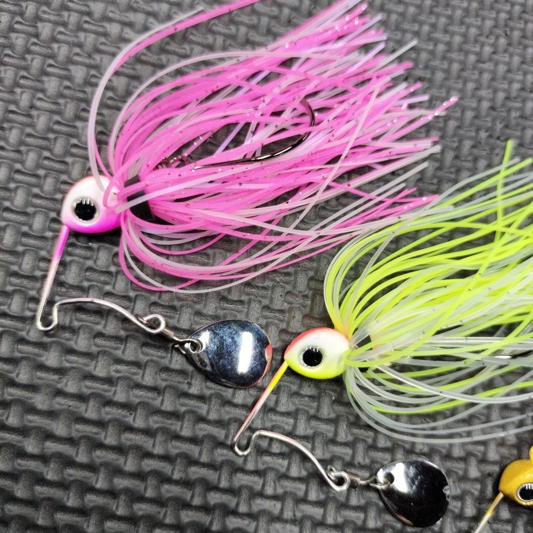 Spinnerbait 3 Piece Set Bass Lure - Image 4