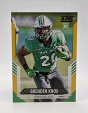 2021 Score - Rookies Brenden Knox #366 Gold (RC)