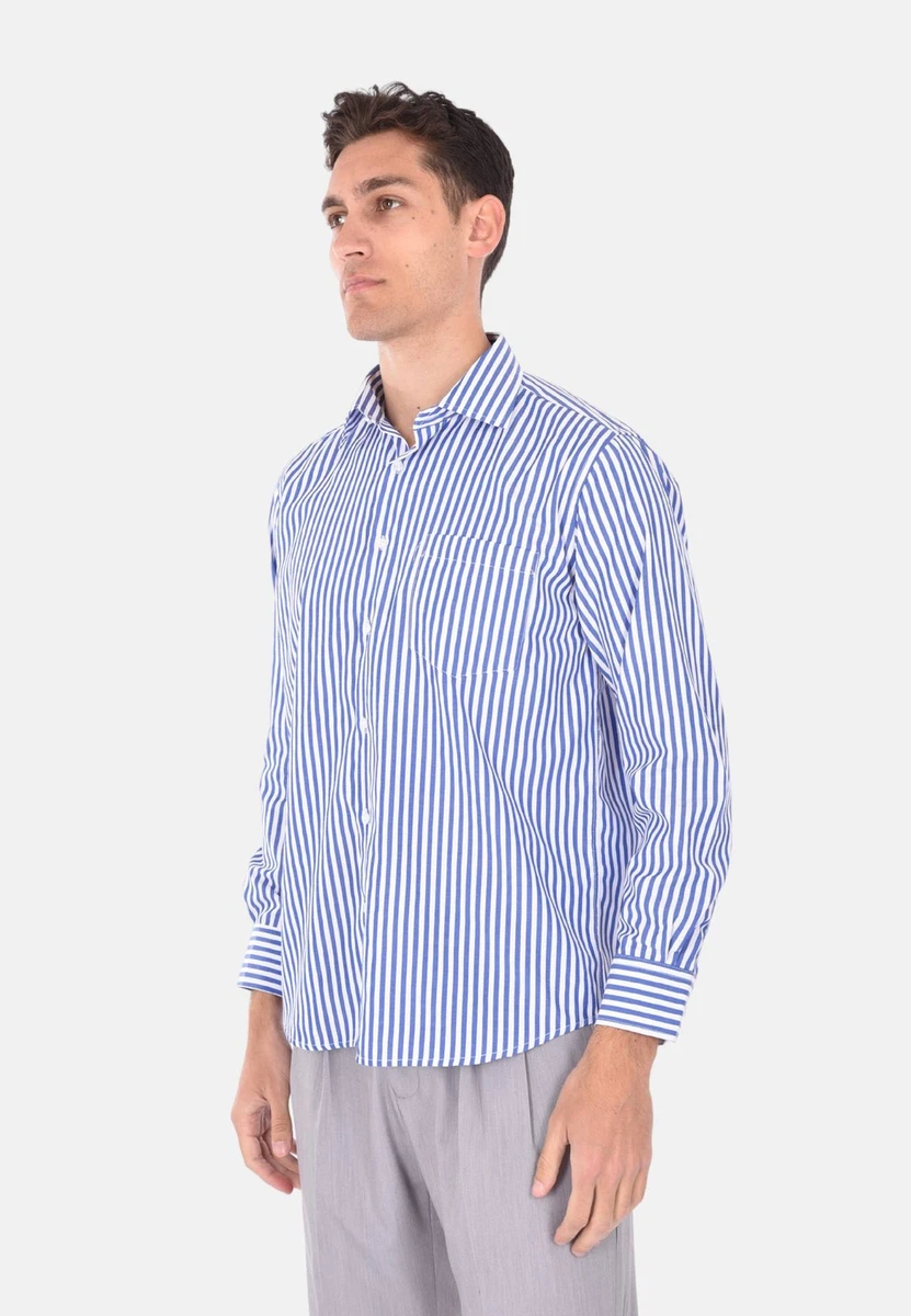 Camicia A Maniche Lunghe In Denim Da Uomo In Coton... – Grandado - Foto 4