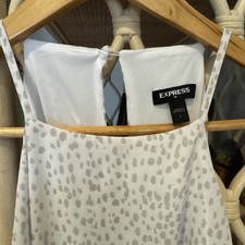 Women’s Express Large Halter Dress Animal Print 