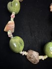 Beautiful Natural Gemstone Statement Necklace — photo 3