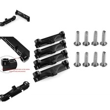 CPU Fan Retainer Bracket 4 Pack Black Plastic Support Frame for AM4 Socket