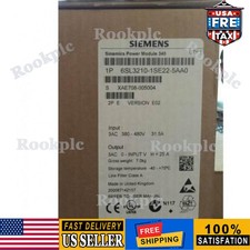New Siemens S120 converter Power Module  6SL3210-1SE22-5AA0 6SL3 210-1SE22-5AA0