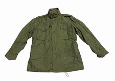 Alpha Industries 1970s M-65 Field Jacket Medium Cold Weather Man OG-107 Vintage