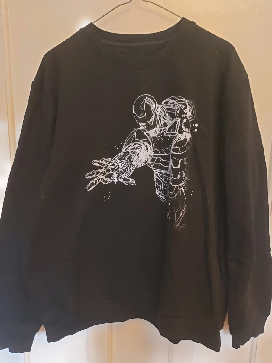 Sudadera Marvel Iron Man Mercancía Oficial Zavvi Para Hombre Talla Grande
