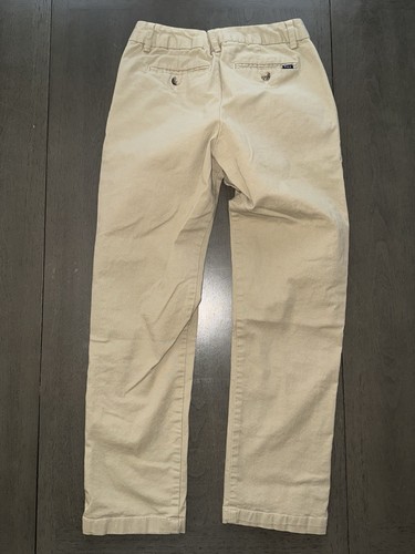 Polo Ralph Lauren Boys Youth Khaki Chino Pants Cotton Size 10 Pockets - Picture 6 of 7