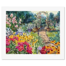 John Powell, "Cobblestone Arbor" Limited Edition Printer's Proof Serigraph, Numb