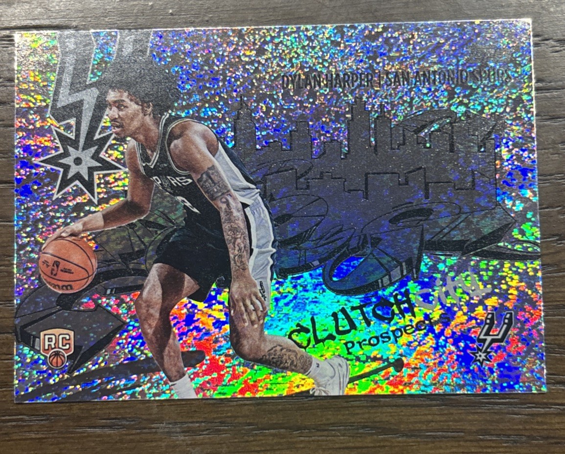 2025-26 Topps - Clutch City Prospects Dylan Harper #CC-2 Holofoil (RC)