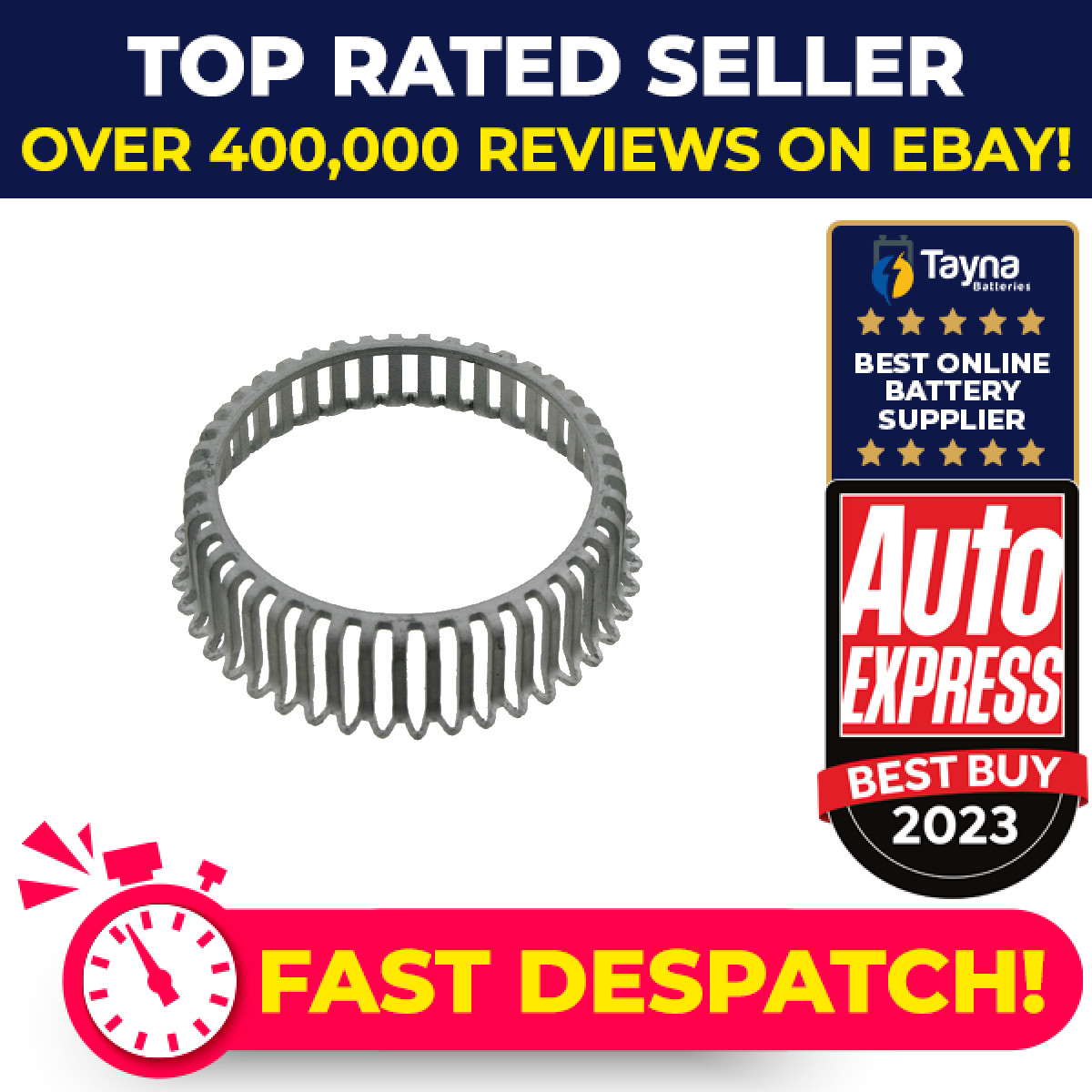 ABS Reluctor Ring Rear Left or Right 23826 Febi 1J0614149 191614149 191614149EOT