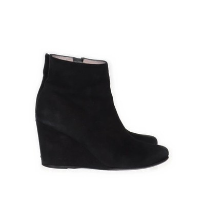 Stiefeletten, Größe: 38 1/2, Schwarz, Wildleder, Damen #QaC