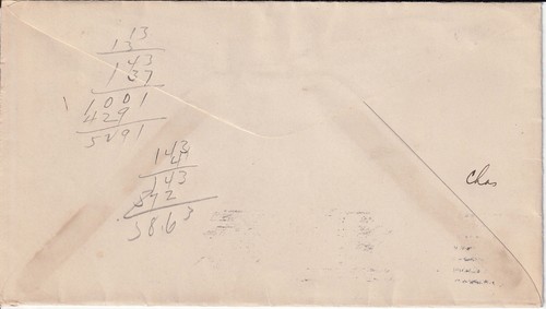 1932 US Brief Umschlag mit Luftpost Spruch / Washington 2c Cleveland, OH - Bild 2 von 2