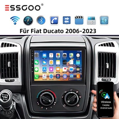 Carplay Für Fiat Ducato 2006-2023 Android 16 Autoradio Navi GPS Wifi BT RDS SWC