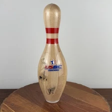 Bowling Pin USBC Coaching Signed Pete Weber Tony Reyes Chris Barnes More *READ*