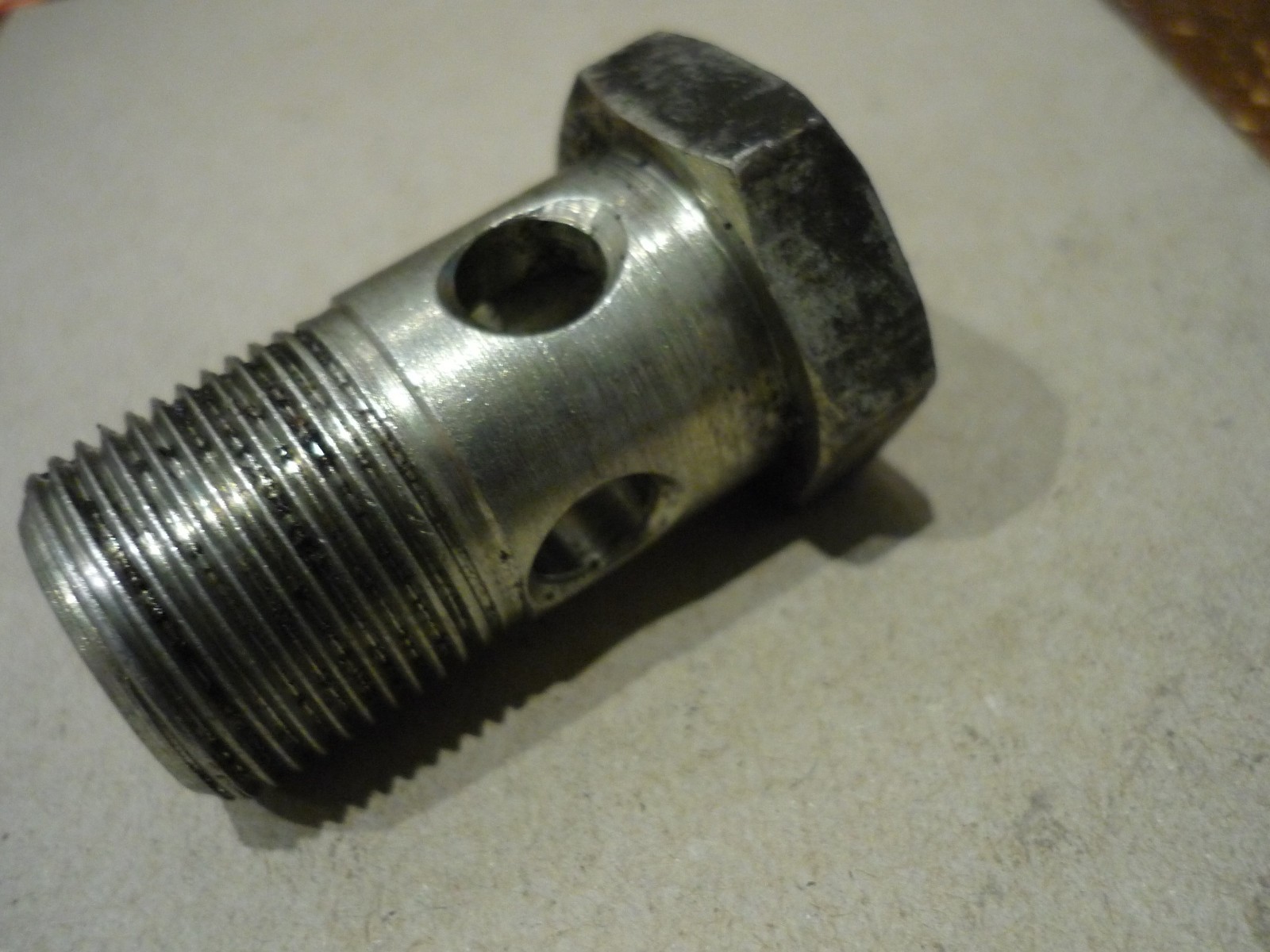 Ferrari 208,308,365,Mondial - Oil Pipe Banjo Bolt  -P/N 102302