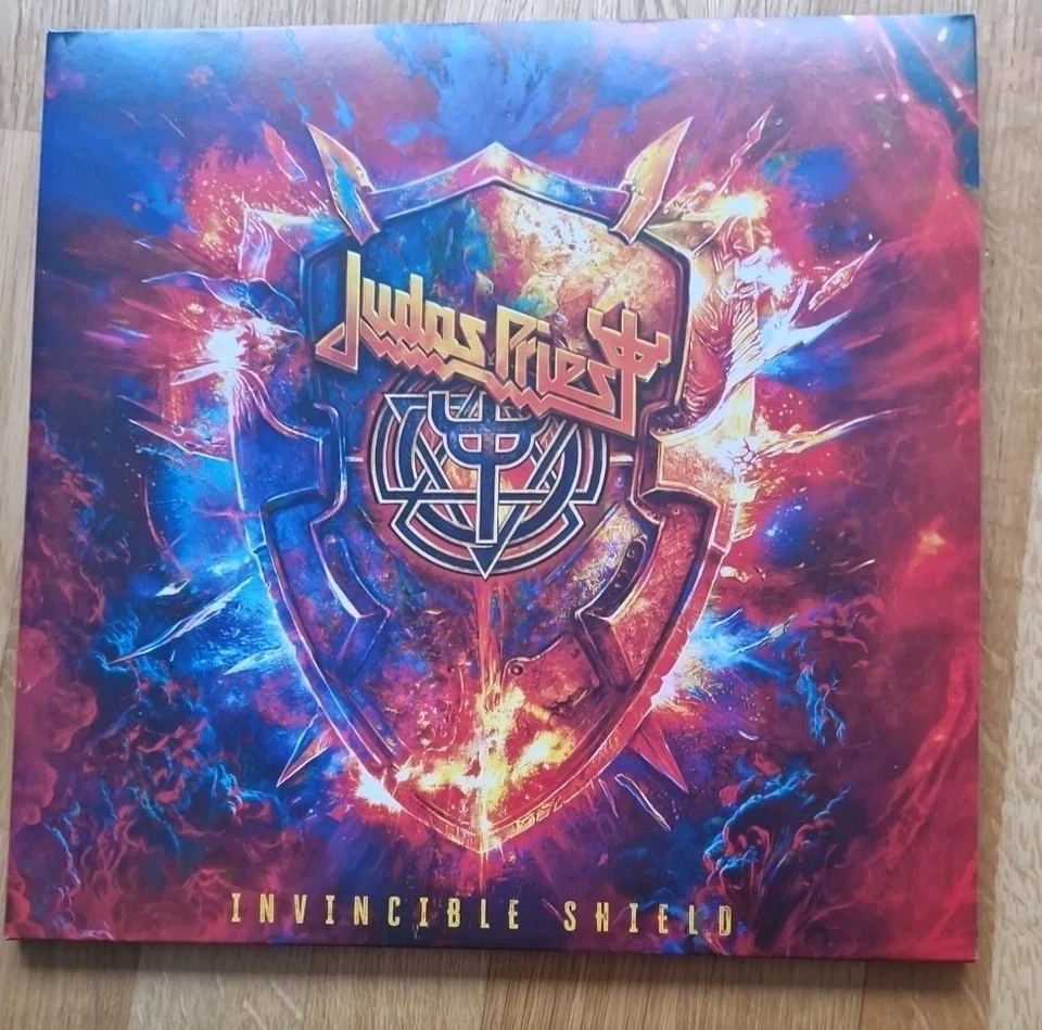 JUDAS PRIEST - Invincible Shield 2 LP / Firepower 2 LP black Vinyl   NM - Bild 4 von 4