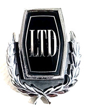 1968 Ford Ltd Emblem Vintage Car Badge. Original Oem
