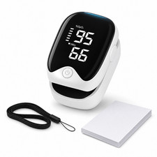 Portable Fingertip Pulse Oximeter LED SpO2 Heart Rate Monitor Fast Reading