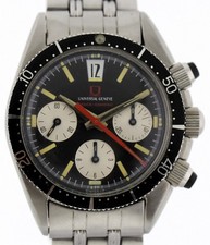 Rarissimo cronografo uomo Universal Geneve Space-Compax Kal Valjoux 72 Ø40mm