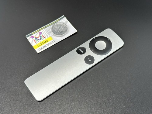 Mando a distancia original Apple TV color plateado - Modelo #MM4T2AM/A + BATERÍA NUEVA - Imagen 2 de 3