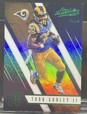 Todd Gurley II /25 2016 - Panini Absolute Spectrum Green #84 Rams