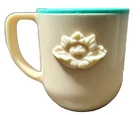 VINTAGE 1987 Cabbage Patch Kids Sippy Cup Mug For Talking Doll Handle w Design