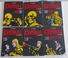 KRIMINAL A COLORI Lotto 61-114 Sequenza Completa | MAGNUS & MAX BUNKER |Gazzetta