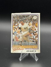 🔥 1978 Topps Burger King YANKEES Sealed Pack - JIM CATFISH HUNTER Showing HOF