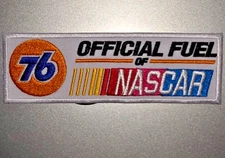 NASCAR 76 MOBIL  Embroidered Iron/Sew On Patch 5"X1.5" SHIPPED FROM USA
