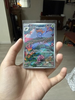 Pokemon Gloom 198/197 Obsidian Flames Illustration Rare Holo Near Mint