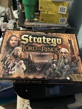 Stratego The Lord of the Rings Trilogy Edition Board Game 2004 Complete Used