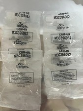 ENTEGRIS C8M-4N STRAIGHT ADAPTER, P/N 1032-002, 8MM X  1/4 MNPT, LOT OF 6, NEW