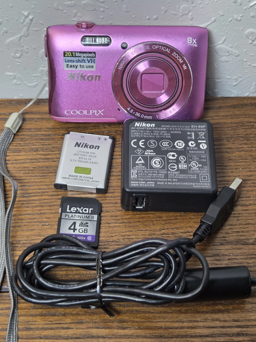 25+ Nikon Coolpix S3700 Digital Cameras for sale | Updated Oct 2026