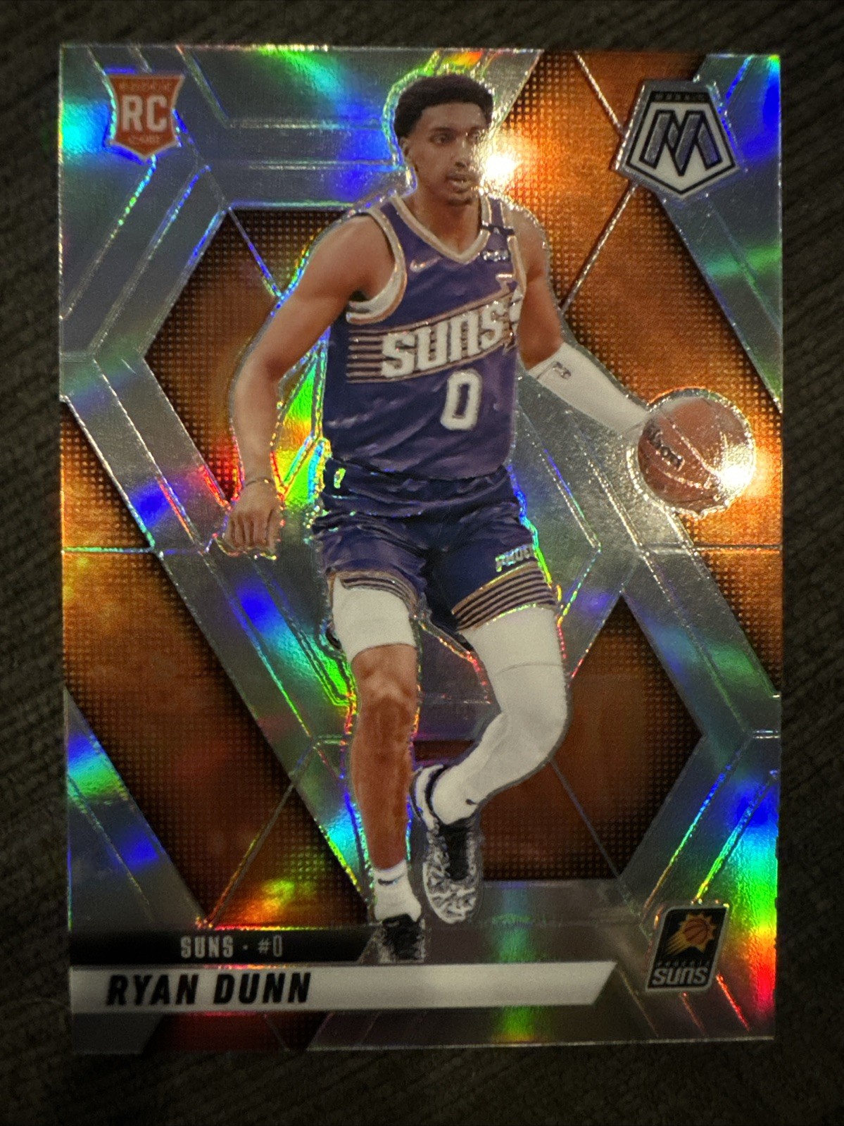 2024-25 Panini Mosaic Hobby Silver Holo Prizm Ryan Dunn Phoenix Suns Rc #233