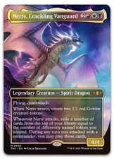 Neriv, Crackling Vanguard (Borderless) #6 (Foil) NM Tarkir Dragonstorm Magic MTG