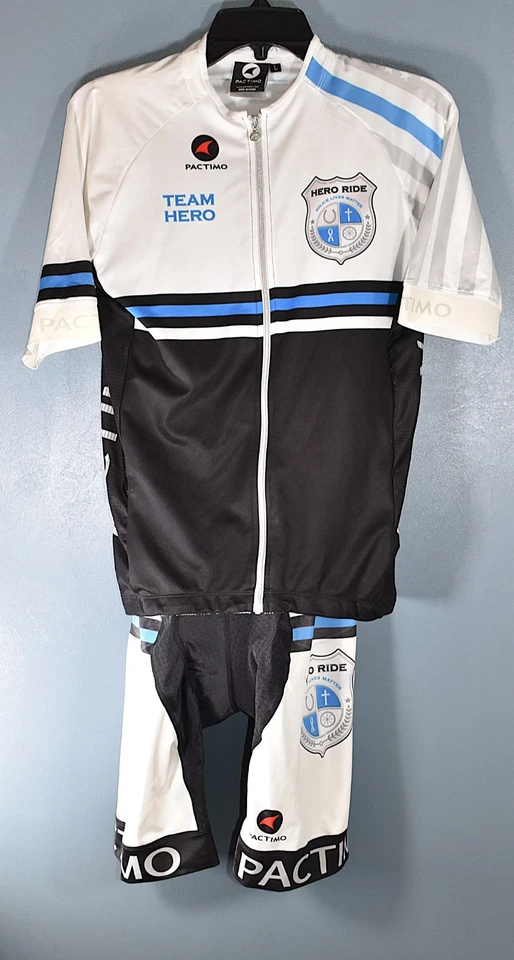 Велосипедный комплект Pactimo с коротким рукавом размер мужской большой - Hero Ride Sports - Изображение 3 из 4