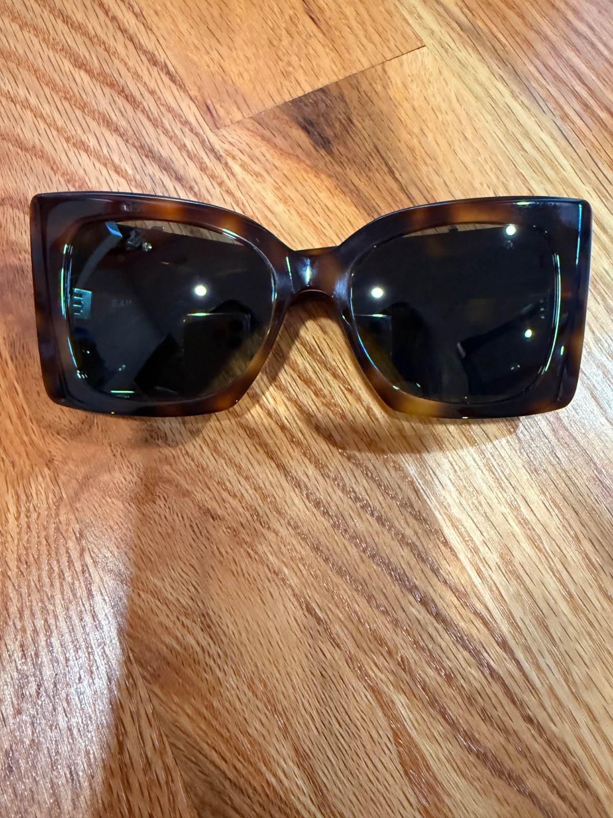 Occhiali da sole donna Saint Laurent SL M119 BLAZE 002 avana oro