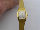 Vintage Seiko Ladies Dress Watch w/ Band Gold Tone 2C20-6459 Working