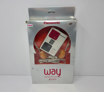 RARE Panasonic Way 1980's Open Box Cassette Player Walkman RQ-WJ1